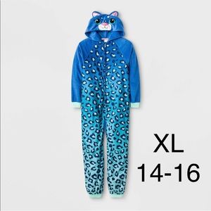 Cat & jack pajama girls onesie kids xlarge 14-16